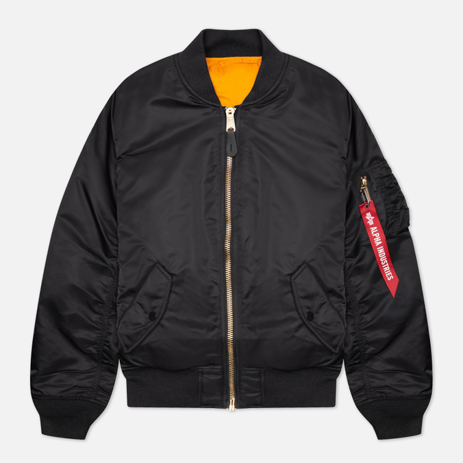 Бомбер мужской Alpha Industries MJM44530C1-001 черный XL