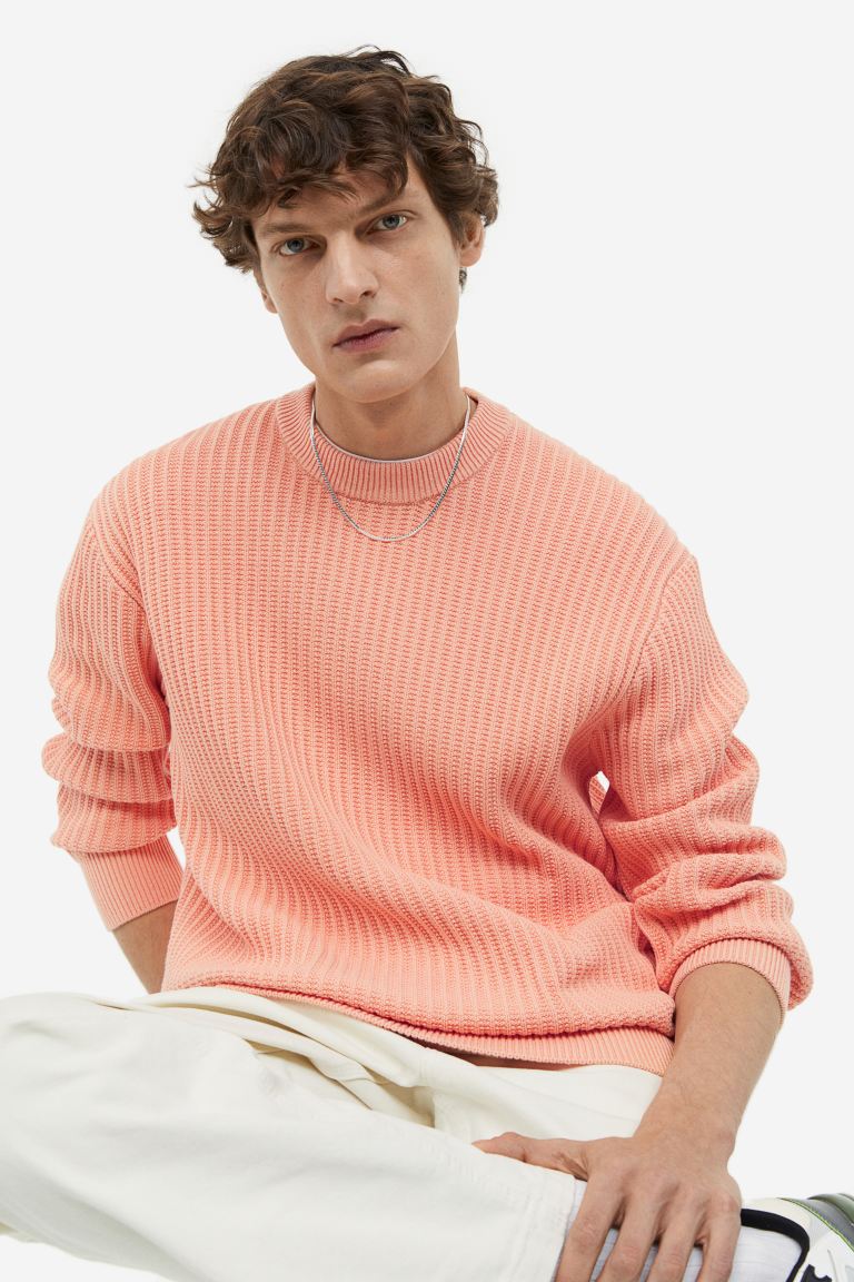 

Джемпер мужской H&M 1121107005 розовый XS (доставка из-за рубежа), 1121107005