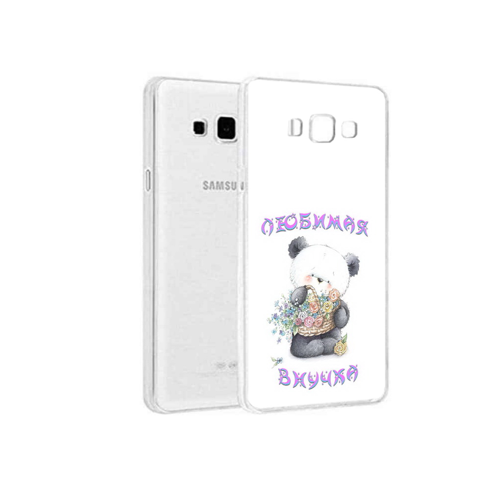 

Чехол MyPads Tocco для Samsung Galaxy A8 Любимая внучка, Прозрачный, Tocco