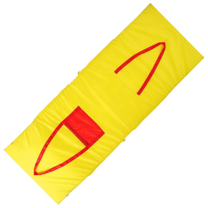 Сумка - коврик для спорта и отдыха 2 в 1, желтый