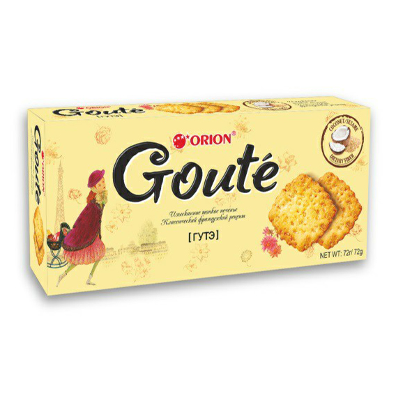 

Печенье Orion Goute 72 г