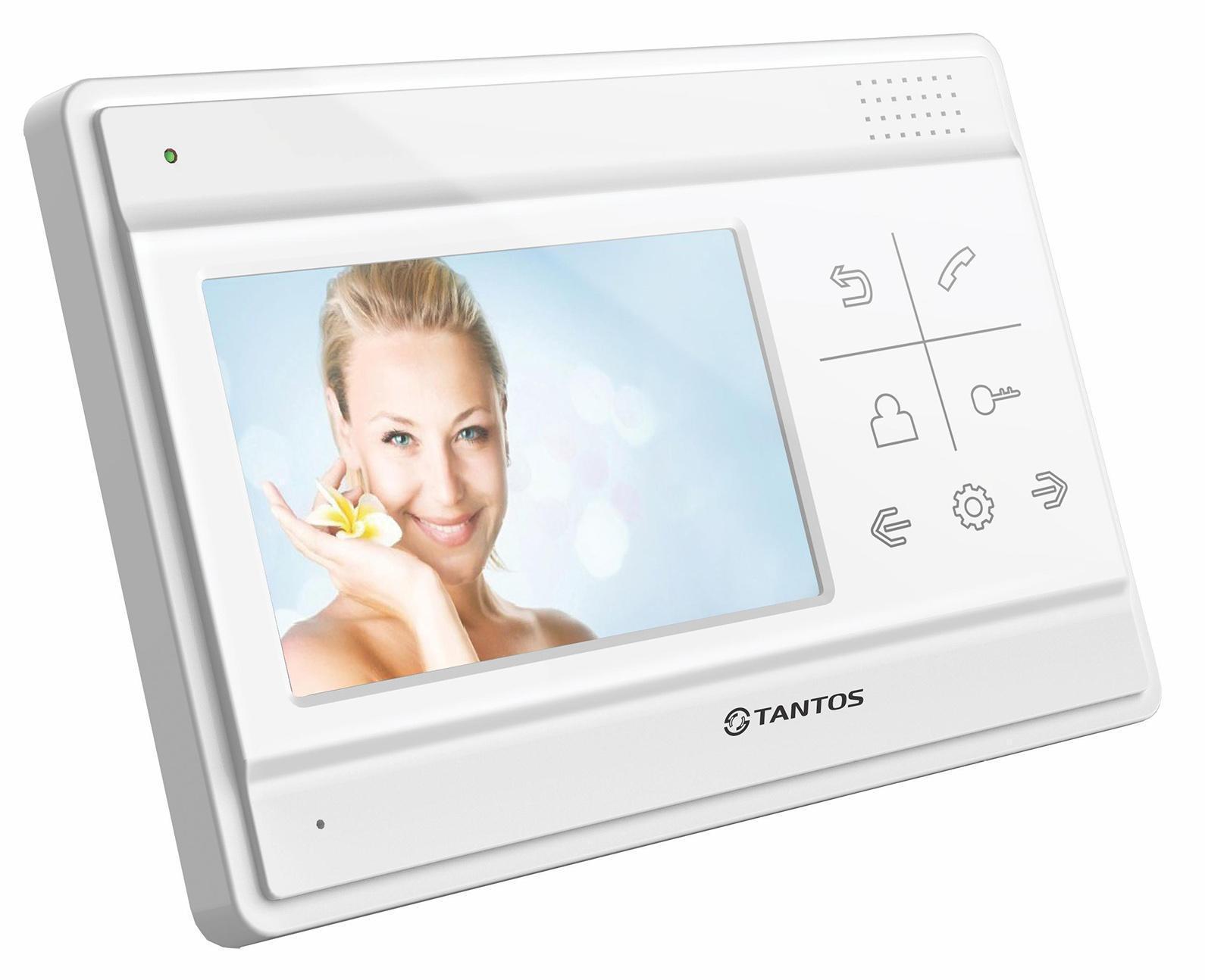 фото Монитор видеодомофона цветной tantos lilu, tft lcd 4,3 480x234, pal/ntsc, hands-free