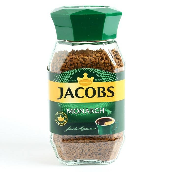 

Кофе Jacobs Monarch, натуральный растворимый, сублимированный, 47,5 г