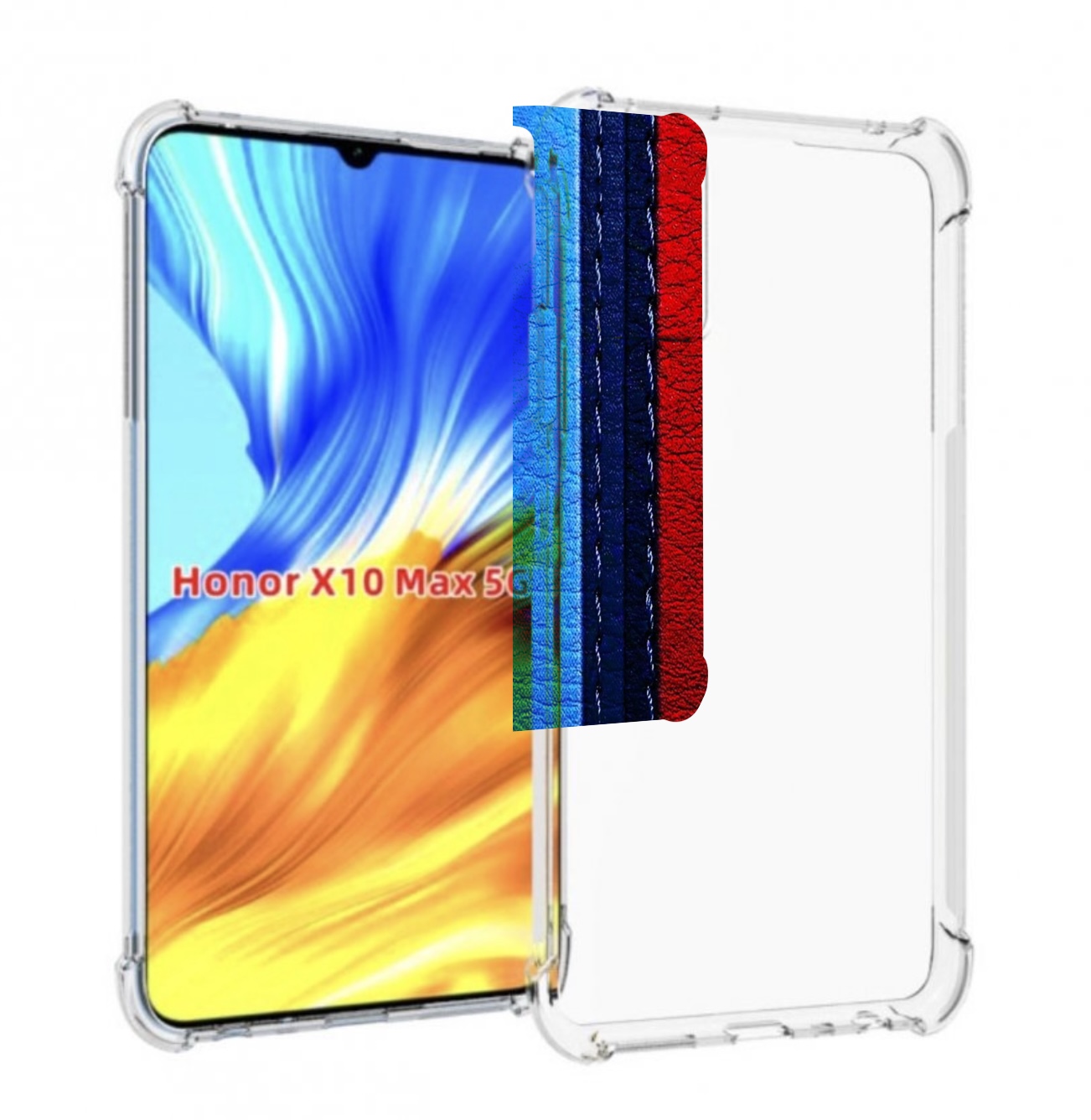 

Чехол MyPads бмв М мужской для Honor X10 Max, Прозрачный, Tocco