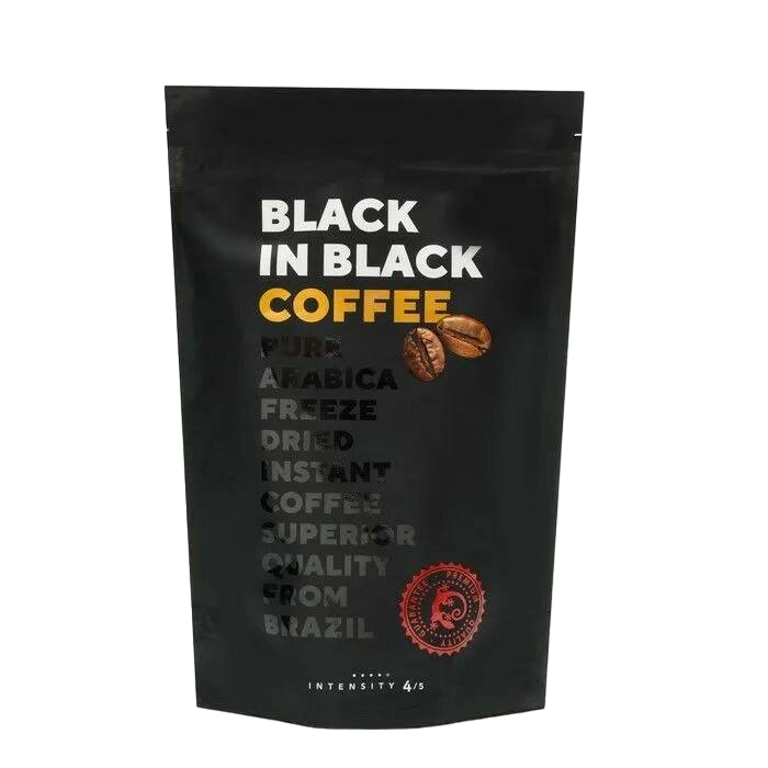 

Кофе BLACK IN BLACK, растворимый, сублимированный, 190 г