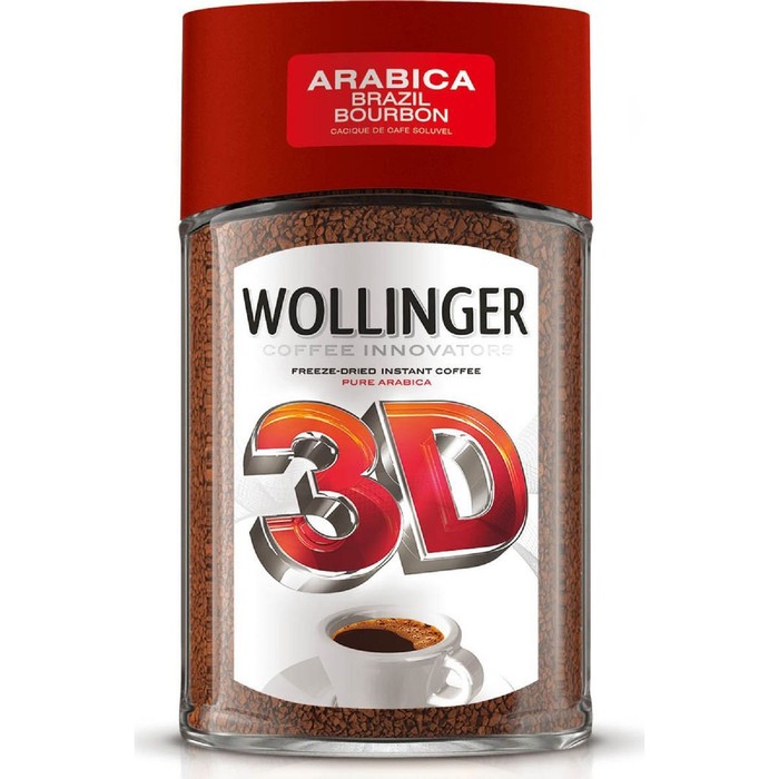 WOLLINGER Кофе WOLLINGER 3D в банке, 95 г