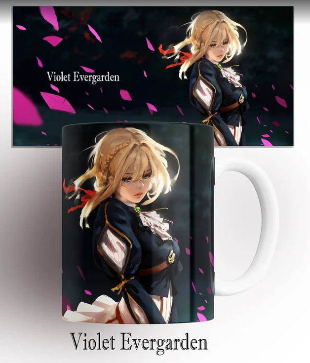

Кружка аниме Вайолет Эвергарден violet evergarden anime 330 мл., Кружка Вайолет Эвергарден/Violet Evergarden/Аниме/Anime/с принтом. 330 мл