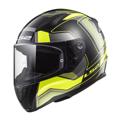 

LS2 Мотошлем FF353 RAPID CARRERA (Черно-желтый,M), Черный;желтый, RAPID CARRERA