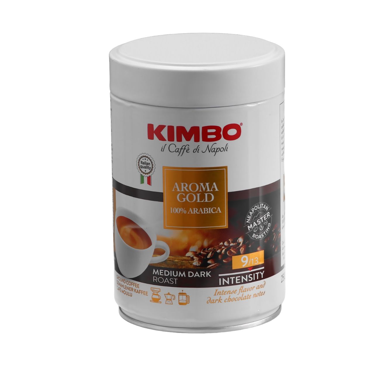 

KIMBO Кофе молотый KIMBO AROMA GOLD 100% ARABICA ж/б, 250 г