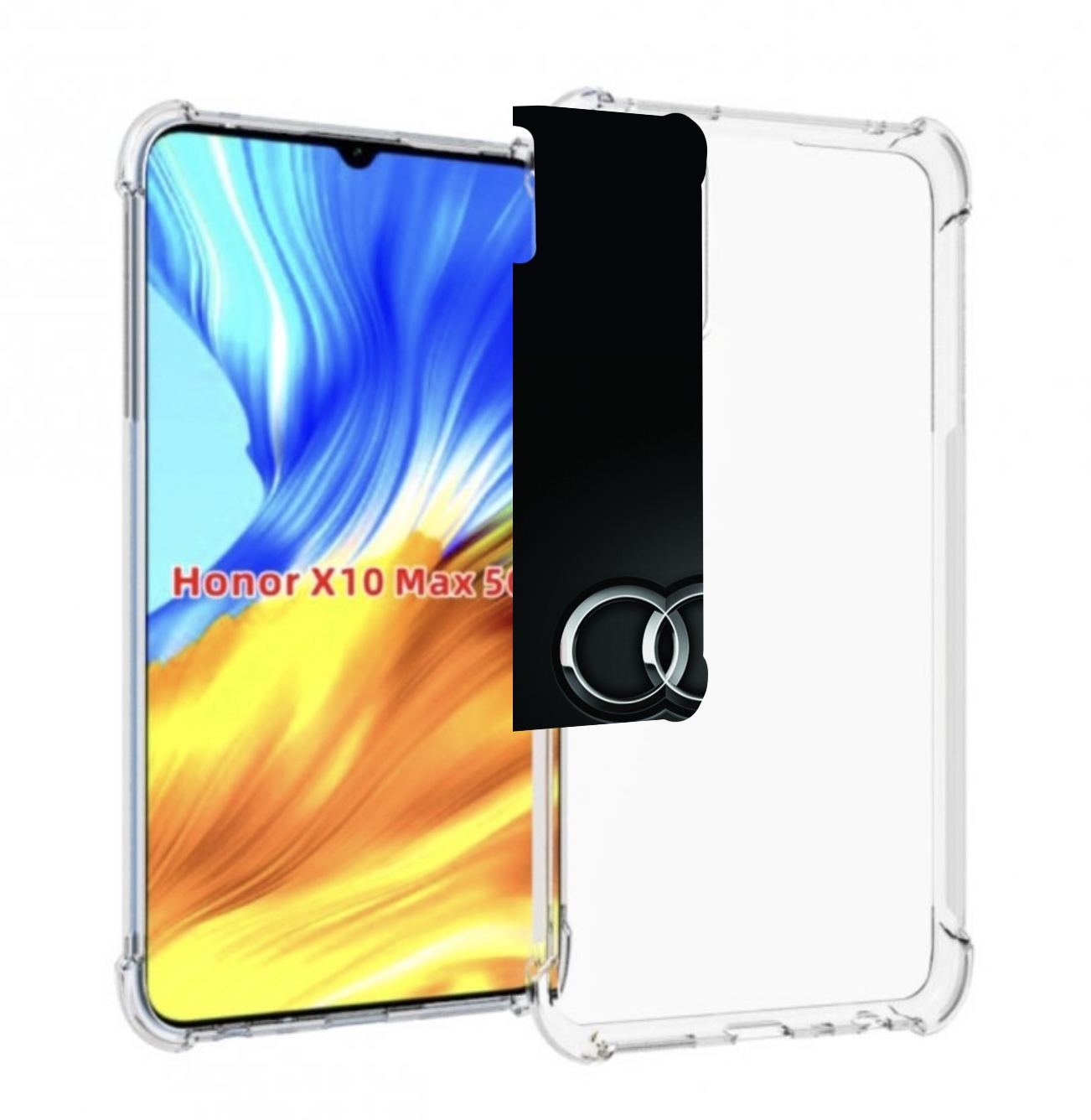 

Чехол Mypads Audi 2 Для Honor X10 Max, Прозрачный, Tocco
