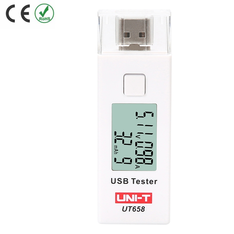 USB-тестер UNI-T UT658 автомобильный тестер мегеон