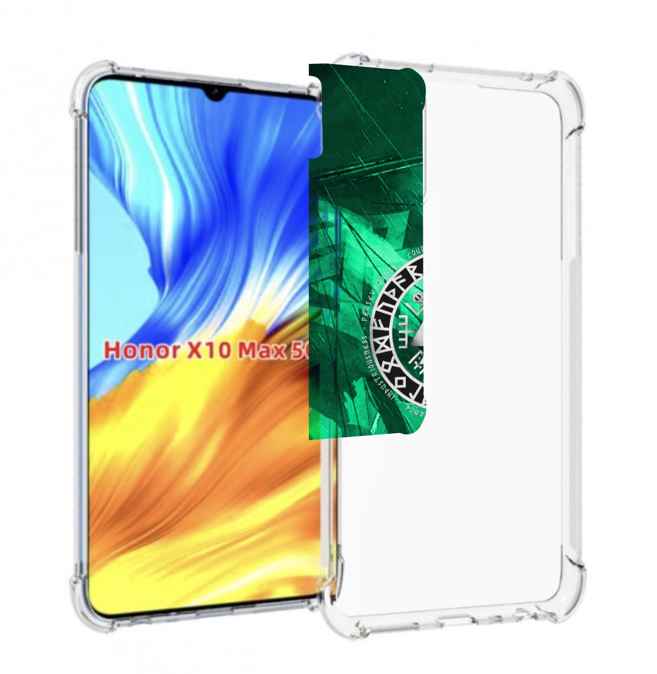 

Чехол MyPads ассасин-крид-2020-рагнарек мужской для Honor X10 Max, Прозрачный, Tocco