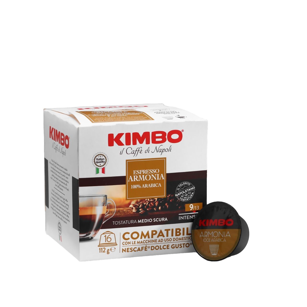 

KIMBO Кофе в капсулах KIMBO DG ARMONIA, 16 * 6 г