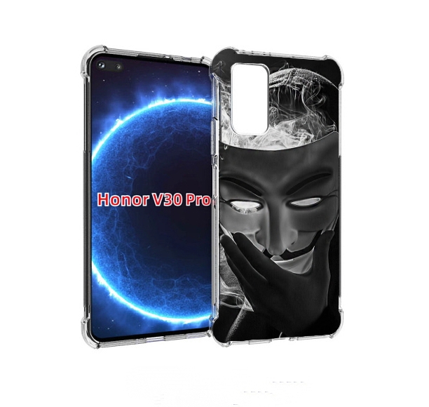

Чехол бампер MyPads Маска для Honor V30 Pro, Прозрачный, Tocco