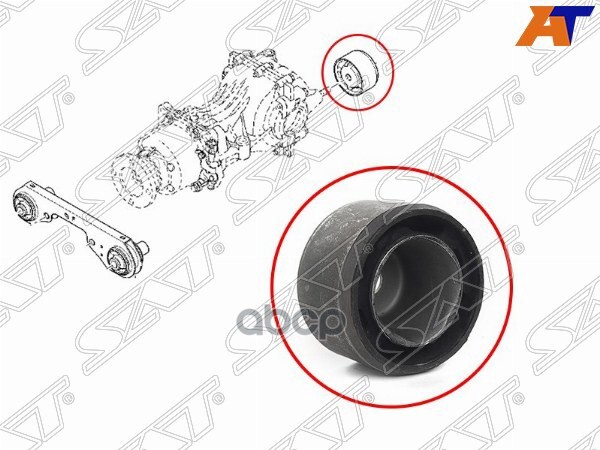 

Сайлентблок Заднего Дифференциала Renault Duster 10- Sat арт. ST-8200828306