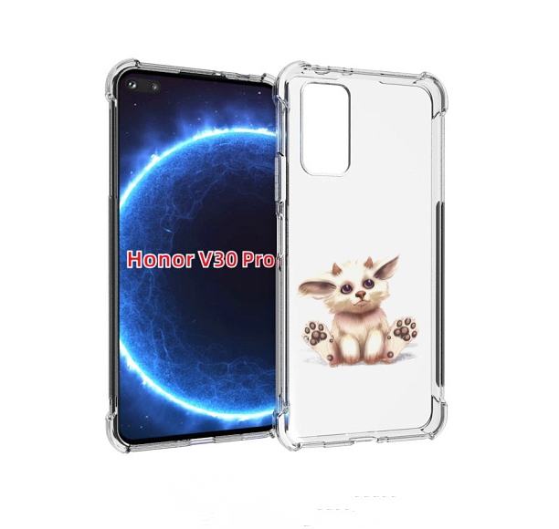 

Чехол бампер MyPads Маленькое чудо детский для Honor V30, Прозрачный, Tocco