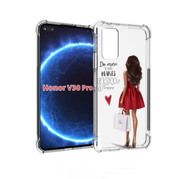 

Чехол бампер MyPads Маленькие-радости женский для Honor V, Прозрачный, Tocco