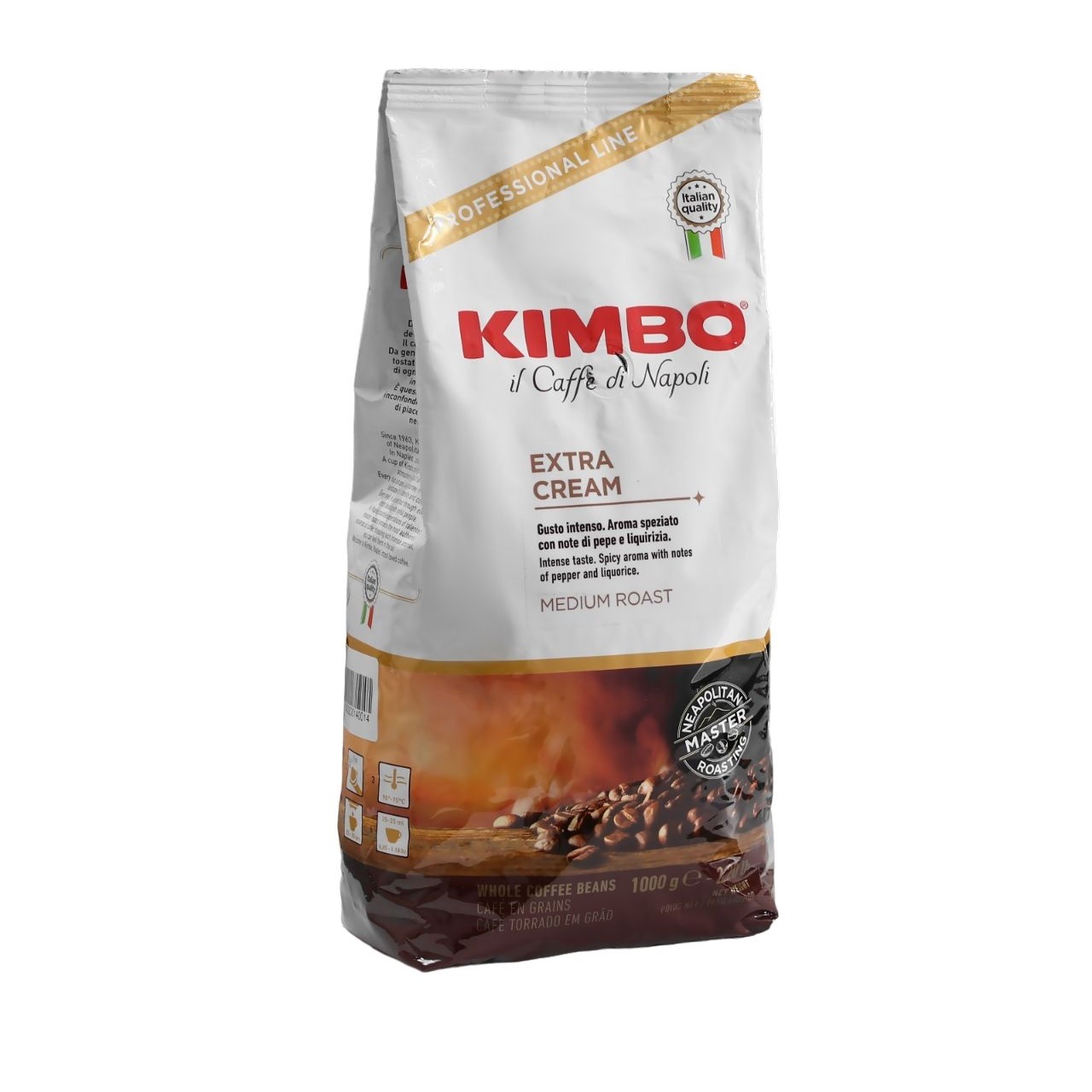 KIMBO Кофе зерновой KIMBO EXTRA CREAM, 1 кг
