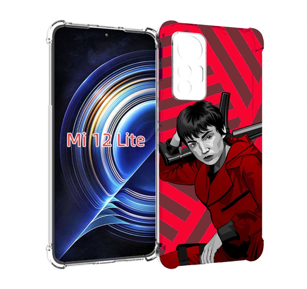 

Чехол MyPads Токио-бумажный-дом для Xiaomi 12 Lite, Прозрачный, Tocco