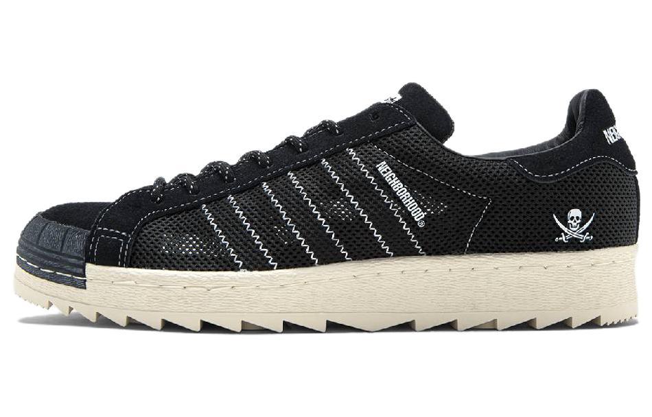 

Кеды унисекс Adidas NEIGHBORHOOD x CLOT x adidas originals Superstar черные 48 EU, Черный, NEIGHBORHOOD x CLOT x adidas originals Superstar