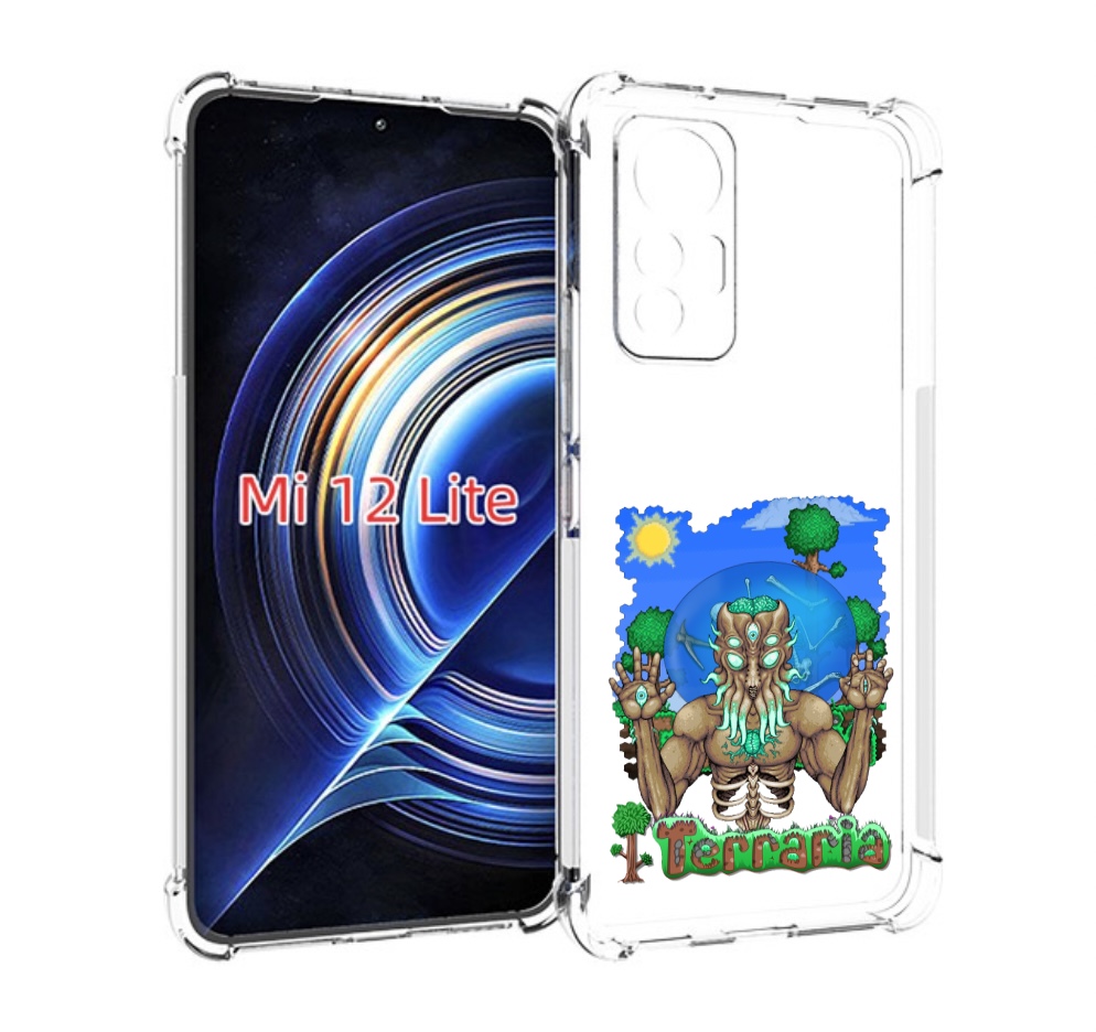 

Чехол MyPads Террария для Xiaomi 12 Lite, Прозрачный, Tocco