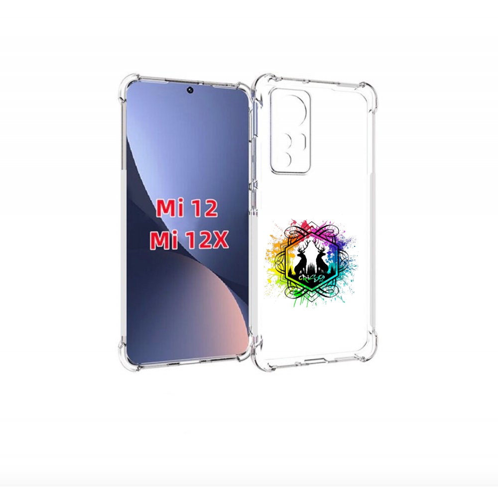 

Чехол бампер MyPads арт-с-оленями для Xiaomi 12., Прозрачный, Tocco