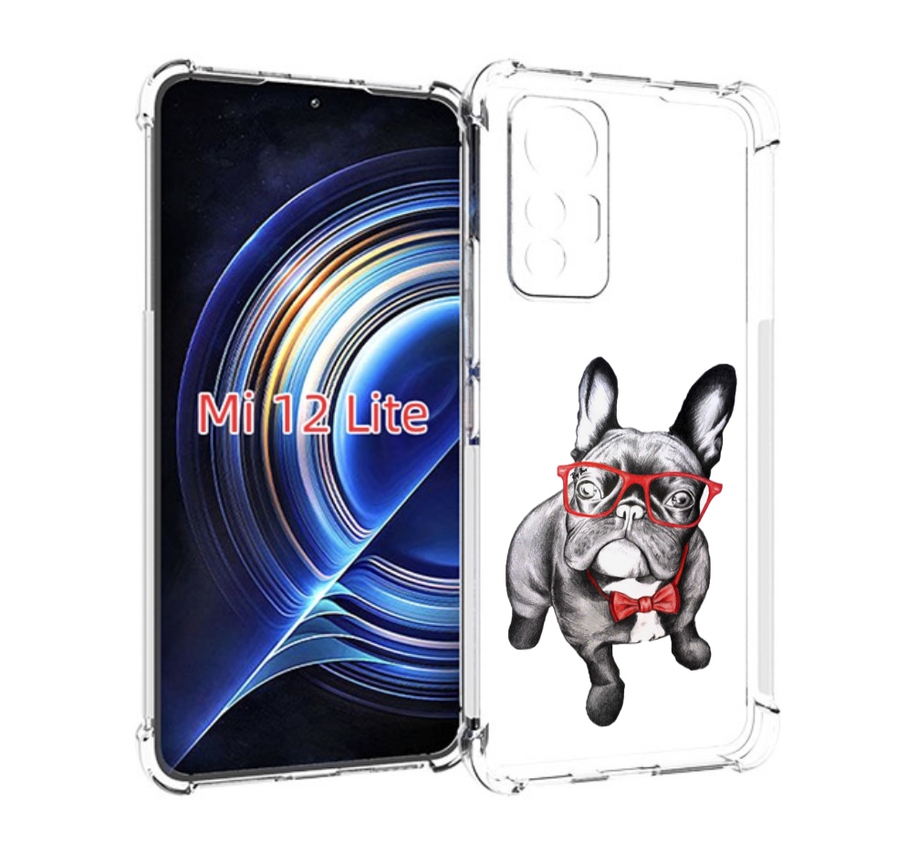 

Чехол MyPads Стильняга для Xiaomi 12 Lite, Прозрачный, Tocco