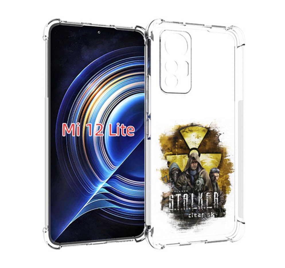 

Чехол MyPads Сталкер мужской для Xiaomi 12 Lite, Прозрачный, Tocco