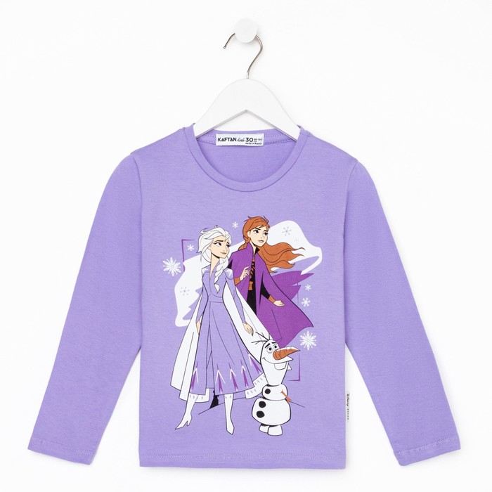 

Лонгслив детский KAFTAN П00000560, сиреневый, 122, Фиолетовый, Холодное сердце