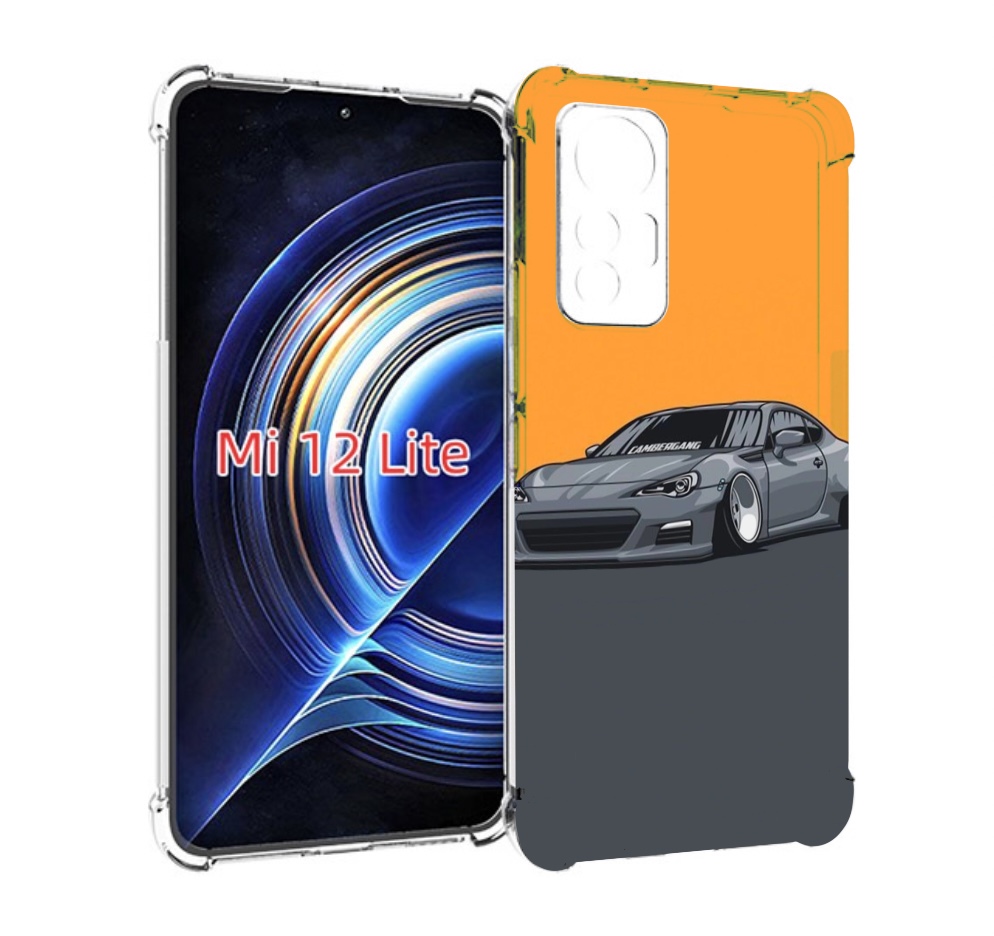 

Чехол MyPads Спорт-кар для Xiaomi 12 Lite, Прозрачный, Tocco