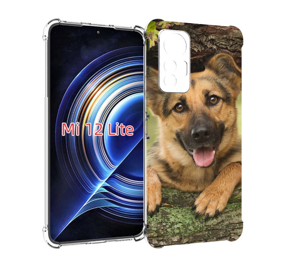 

Чехол MyPads Собака-на-дереве для Xiaomi 12 Lite, Прозрачный, Tocco