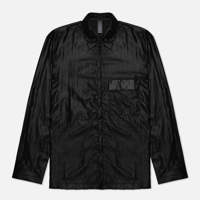 Мужская рубашка UNAFFECTED Zip-Up чёрный, Размер S