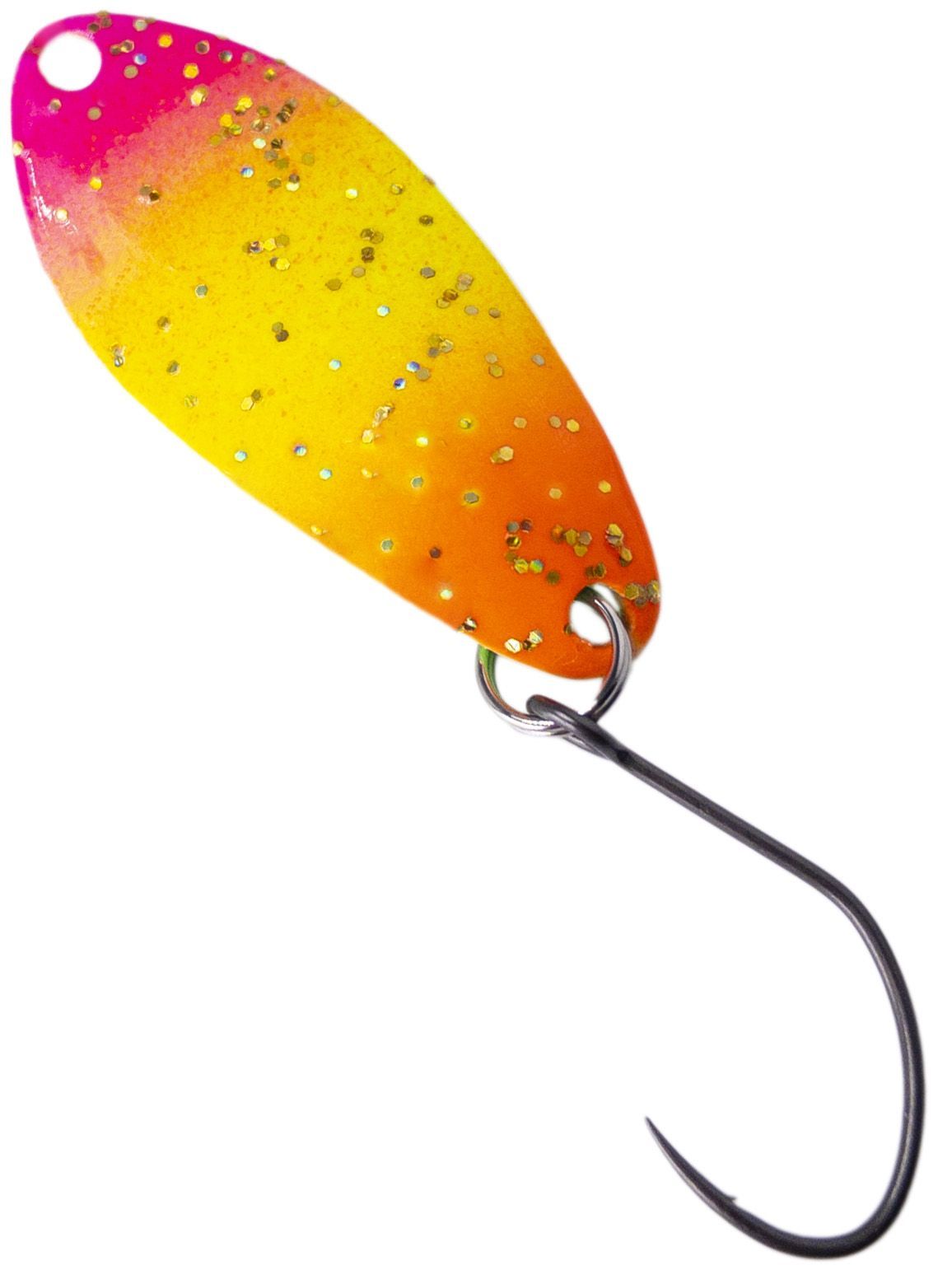 

Блесна колебалка Зябликов Пиксель 3 см. 2.9гр цвет 2219, Розовый;желтый;оранжевый;зеленый