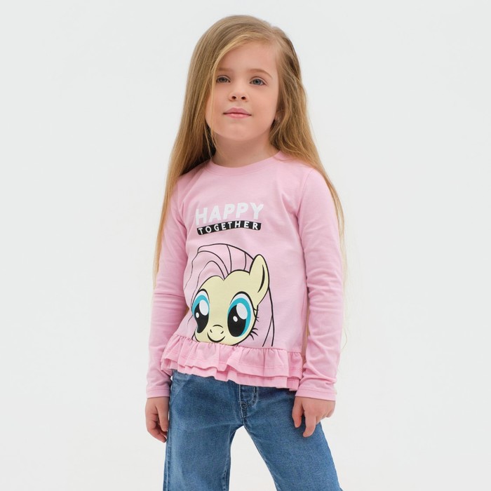 

Футболка с длинным рукавом, Happy together, My Little Pony, 110-116, My Little Pony