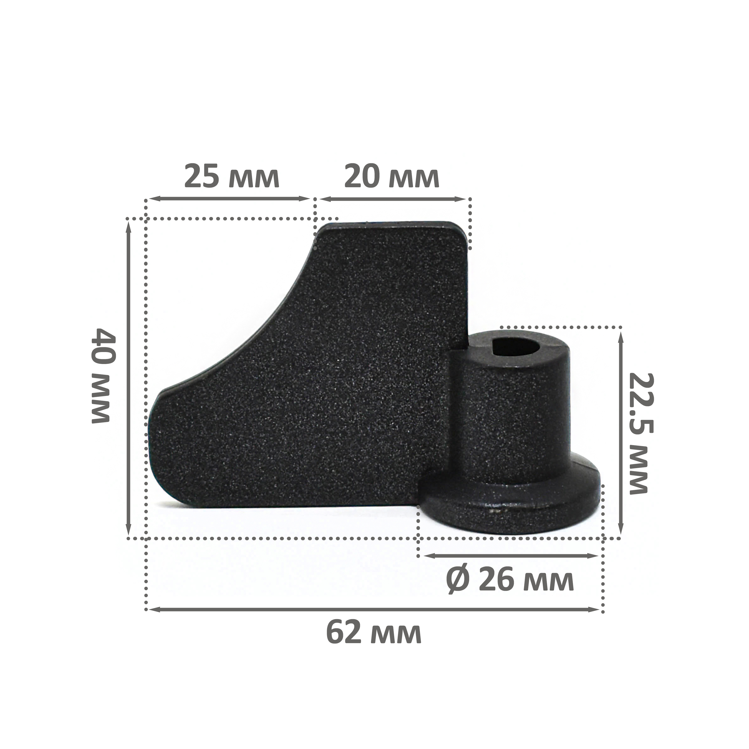 

Нож для хлебопечки EKPARTS RK447890, Черный, RK447890