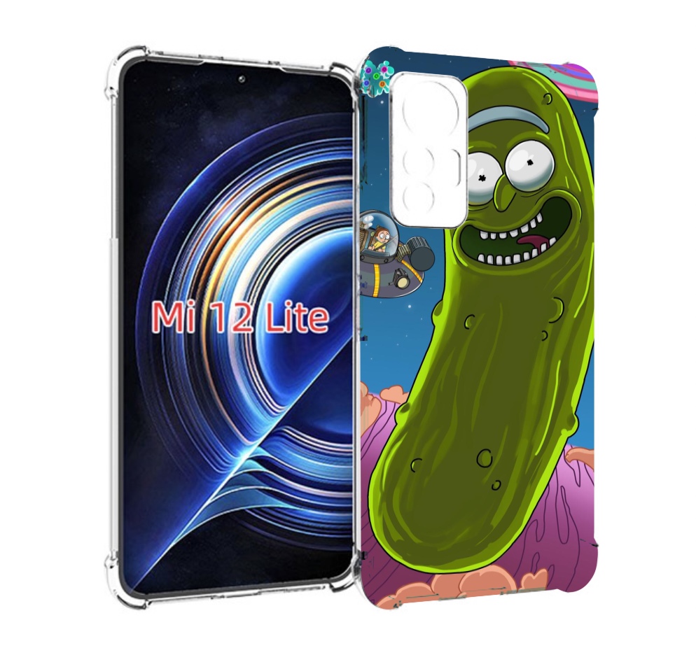 

Чехол MyPads Рик огурец для Xiaomi 12 Lite, Прозрачный, Tocco