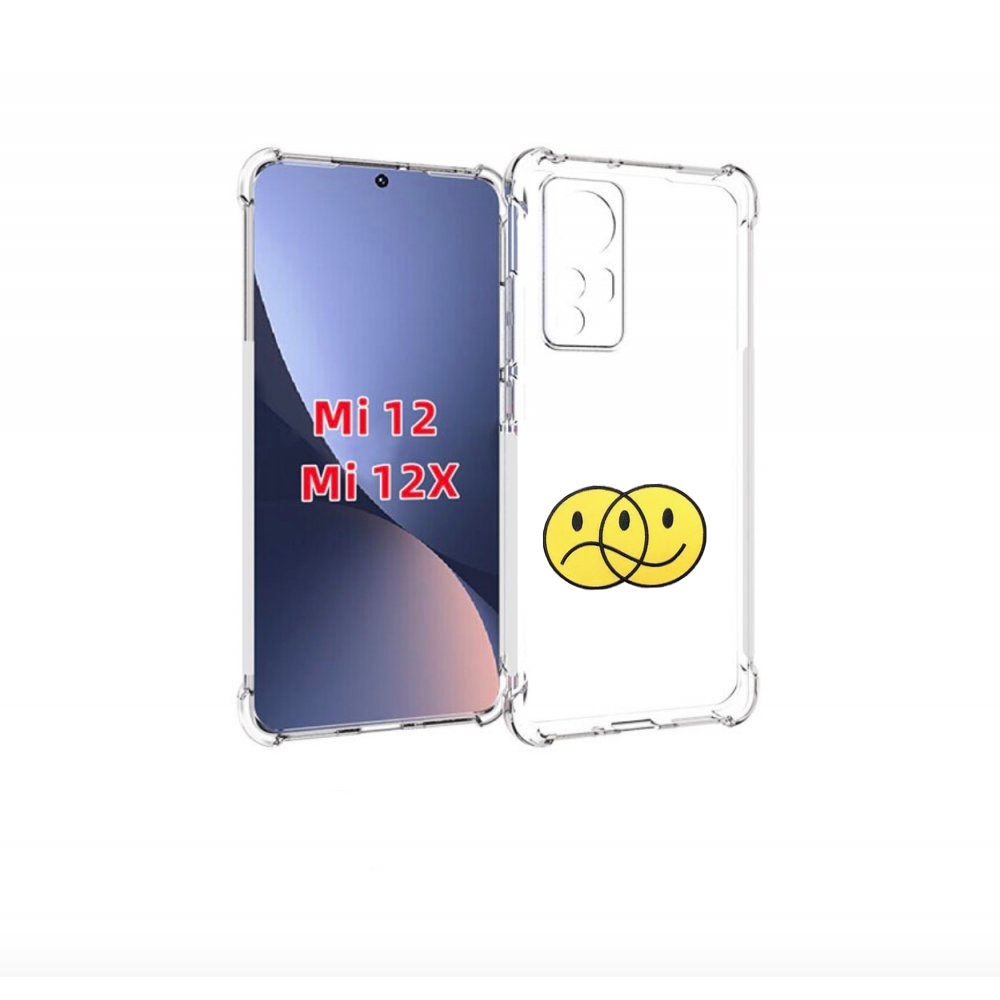 Чехол бампер MyPads Хиппи для Xiaomi 12/Xiaomi 12X противоударный