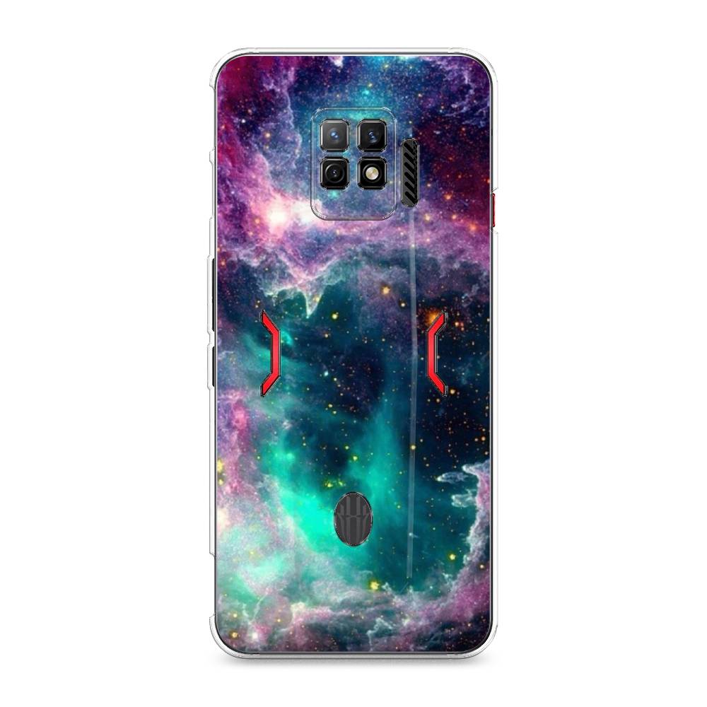 

Чехол на ZTE Nubia Red Magic 7 Pro "Звездные облака", Розовый;бежевый, 136050-2