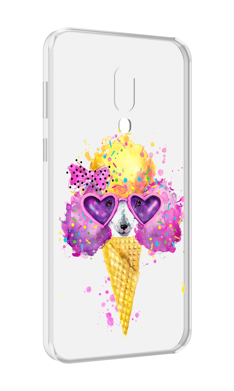 

Чехол MyPads Рожок для Meizu 16 Plus / 16th Plus, Прозрачный, Tocco
