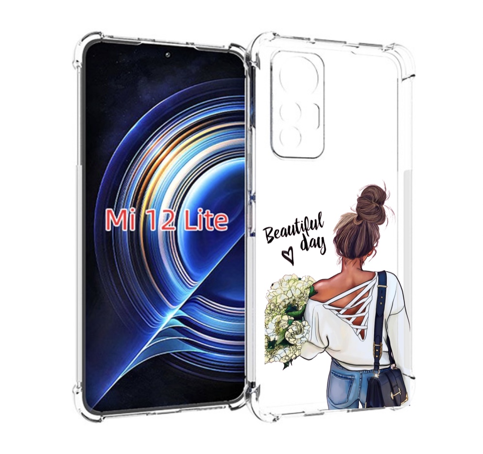 

Чехол MyPads Прекрасный-день для Xiaomi 12 Lite, Прозрачный, Tocco
