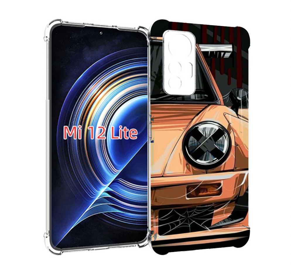 

Чехол MyPads Порш мужской для Xiaomi 12 Lite, Прозрачный, Tocco