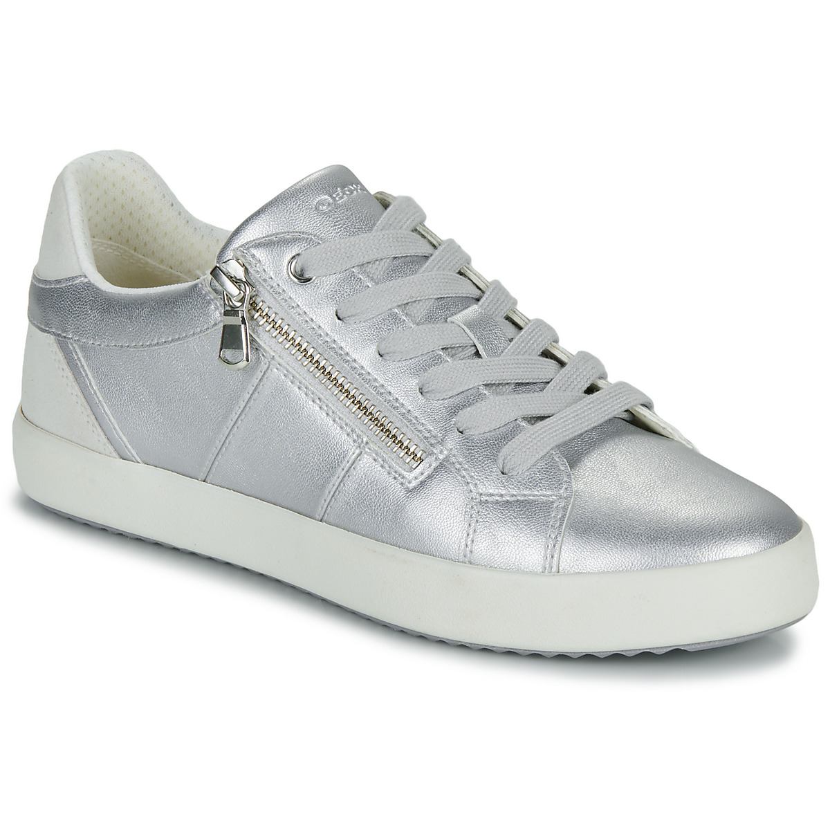 

Кеды женские GEOX 26797946 серебристые 36 EU, Серебристый, 26797946