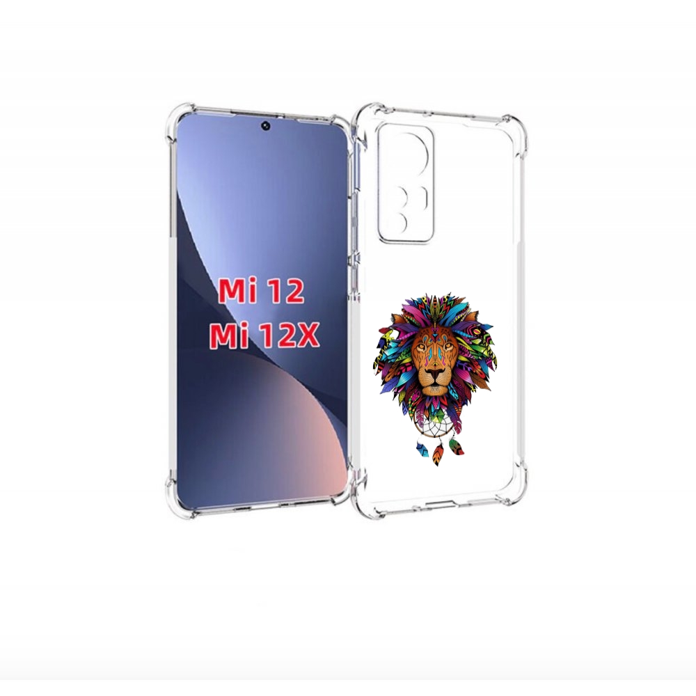 

Чехол бампер MyPads Тотемный Лев для Xiaomi 12., Прозрачный, Tocco