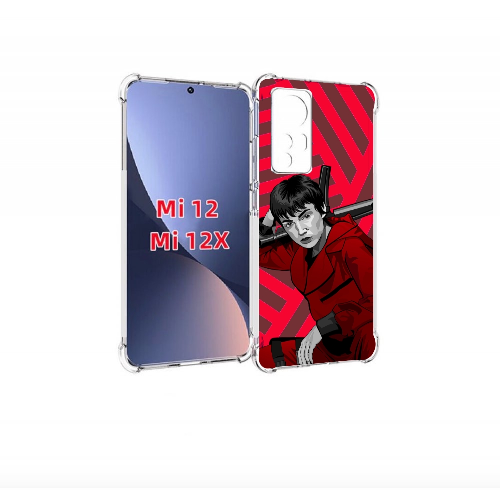 

Чехол бампер MyPads Токио-бумажный-дом для Xiaomi 12., Прозрачный, Tocco