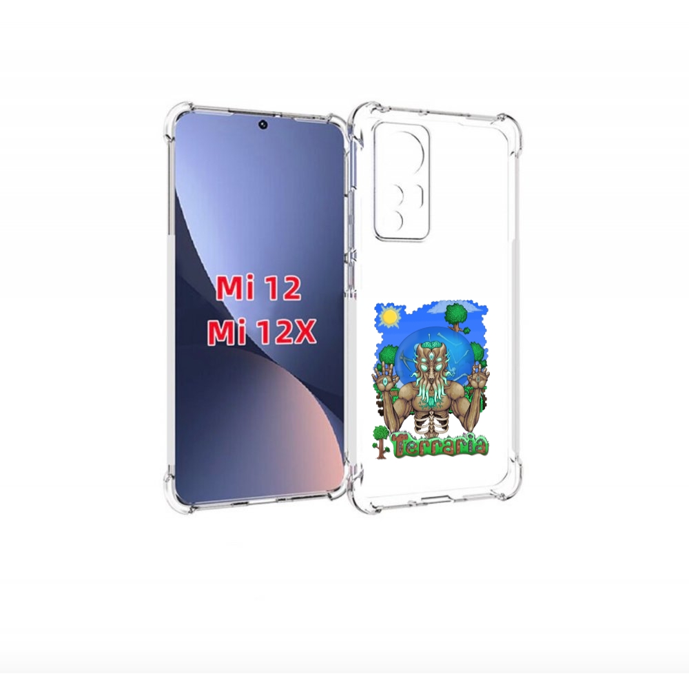 

Чехол бампер MyPads Террария для Xiaomi 12., Прозрачный, Tocco