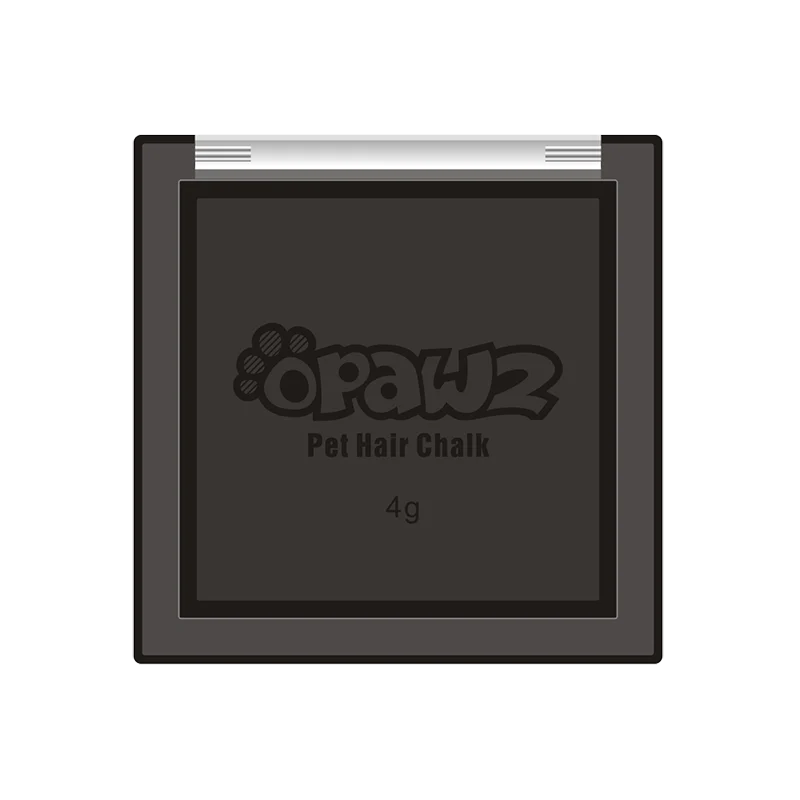 Мел для окрашивания шерсти животных Opawz TC06, черный, 4 г