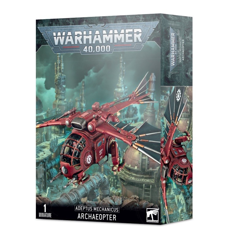 фото Миниатюра для игры games workshop warhammer 40000 adeptus mechanicus archaeopter 59-22