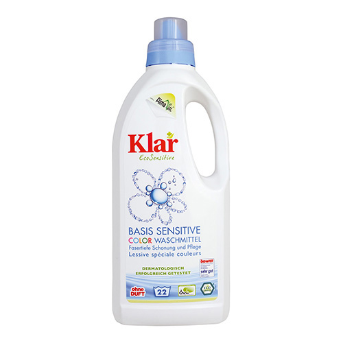 Жидкое средство для цветного белья KLAR гипоаллергенное ЭКО 1 л