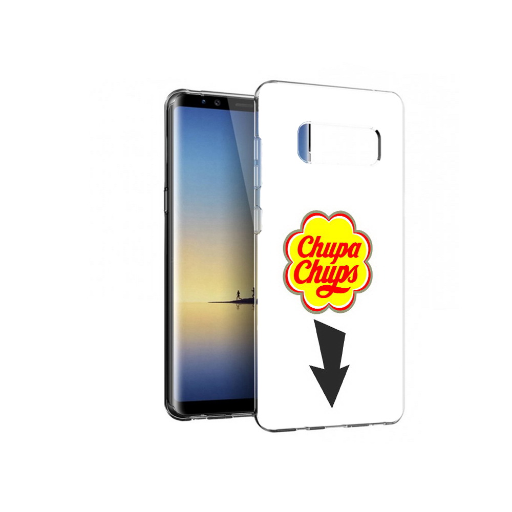 

Чехол MyPads Tocco для Samsung Galaxy Note 8 чупа чупс, Прозрачный, Tocco