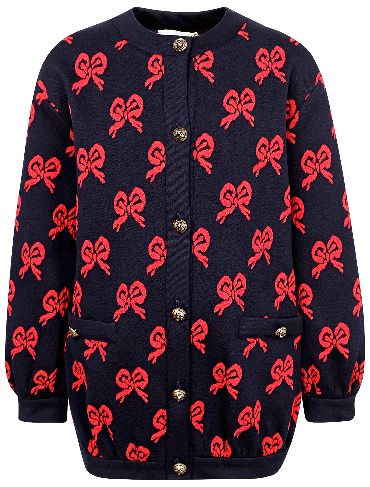 

Кардиган GUCCI для девочек 571382 XJBEH 4668 синий 104, 571382 XJBEH 4668